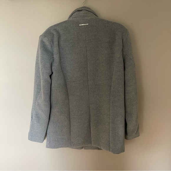 SIZE 4-8 | NWOT Maniere de voir gray wool coat (medium weight) - Picture 4 of 4